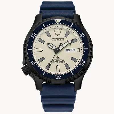 Promaster Dive Automatic White Dial Polyurethane Strap Promaster Dive Automatic White Dial Polyurethane Strap